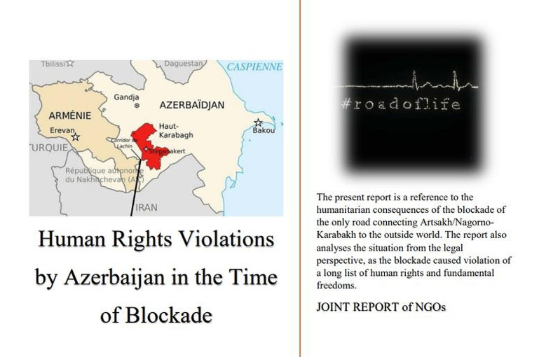 Արցախյան մի շարք ՀԿ-ների կողմից հրապարակվել է շրջափակման ժամանակ Ադրբեջանի կողմից մարդու իրավունքների խախտումների վերաբերյալ զեկույց