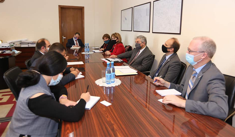 ՏԿԵ նախարարի տեղակալն ընդունել է ԱՄՆ ՄԶԳ ներկայացուցիչներին
