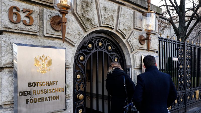 Բեռլինում ՌԴ դեսպանության շենքի մոտ ռուս դիվանագետի դի են հայտնաբերել
