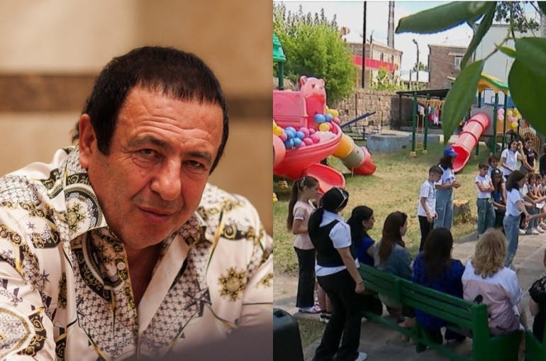 Գագիկ Ծառուկյանի շնորհիվ Շիրակի մարզի երեխայի ու ընտանիքի աջակցության կենտրոնը նոր խաղահրապարակ ունի (տեսանյութ)
