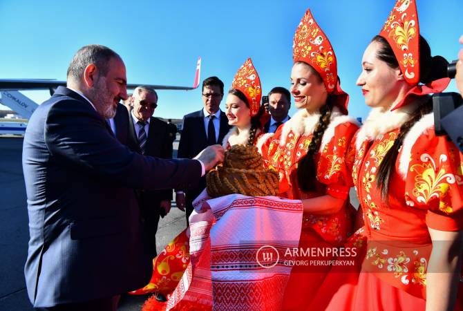 Նիկոլ Փաշինյանը ժամանել է Նիժնի Նովգորոդ