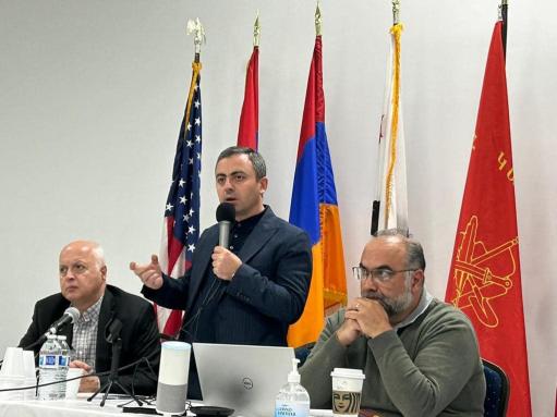 Իշխան Սաղաթելյանը ԱՄՆ-ում հանդիպումներ է ունեցել, ներկայացրել է իրավիճակը Արցախում և Հայաստանում