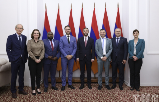 Ռուբեն Ռուբինյանն ընդունել է Նիդերլանդների խորհրդարանի Ներկայացուցիչների պալատի պատվիրակությանը