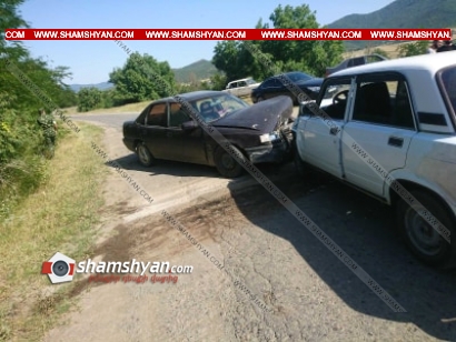 Տավուշի մարզում բախվել են 72-ամյա վարորդի «07»-ն ու 26-ամյա վարորդի Opel-ը. կա վիրավոր
