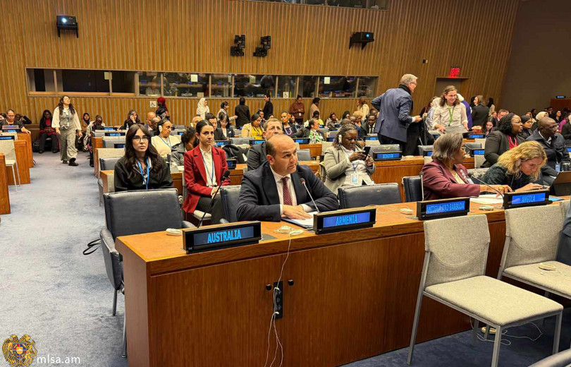 Նարեկ Մկրտչյանը ելույթ է ունեցել ՄԱԿ-ի կանանց կարգավիճակի հանձնաժողովի 69-րդ նստաշրջանի ընթացքում