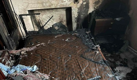 Երևանում հրդեհի հետևանքով փլուզվել է բնակարանի պատը
