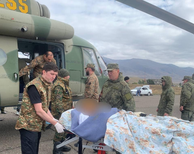 Մինչ օրս  ցամաքային և օդային ճանապարհով  Արցախից հանրապետության բժշկական կազմակերպություններ է տեղափոխվել 237 մարդ