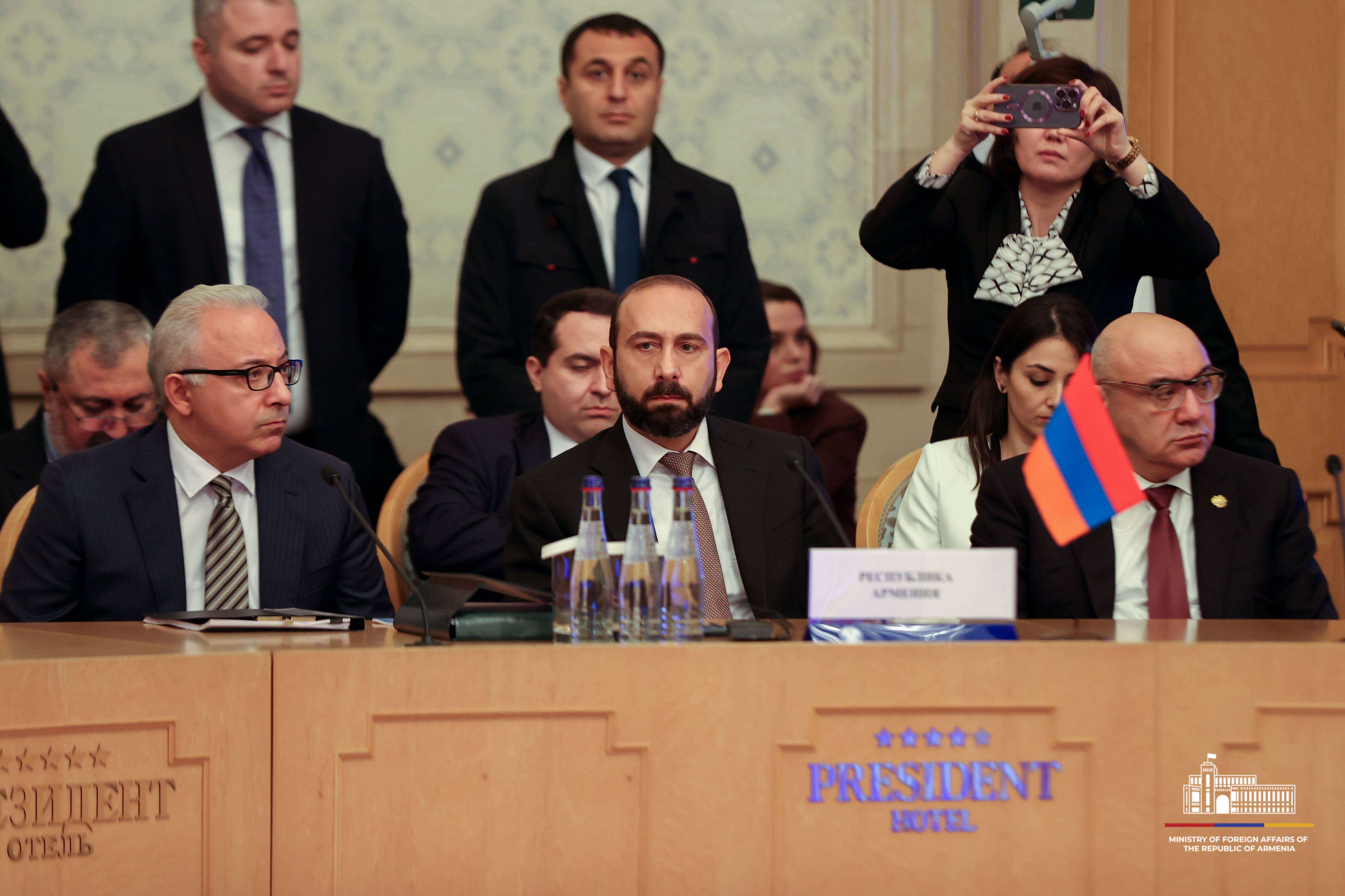  Միրզոյանն անդրադարձել է խաղաղության պայմանագրի կնքման զարգացումներին