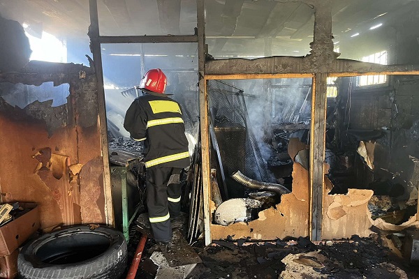 Գյումրիում ավտոտնակ է այրվել