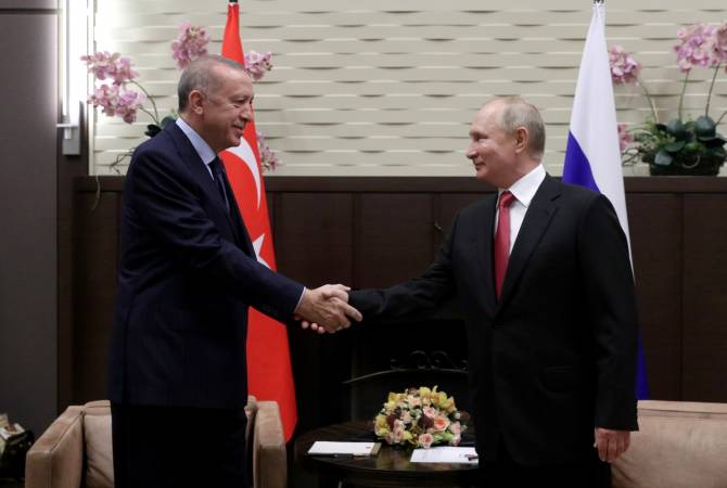 Պուտինն ու Էրդողանը քննարկել են իրավիճակն Ուկրաինայում