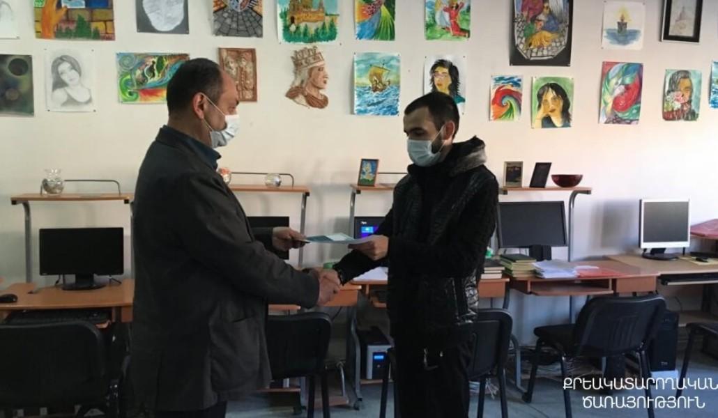«Նամակ բանտից». 5 ցմահ դատապարտյալ դրամական պարգև է ստացել