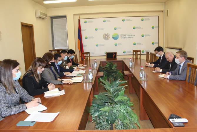 Ռոմանոս Պետրոսյանը ընդունել է Հայաստանում Ռուսաստանի դեսպանին
