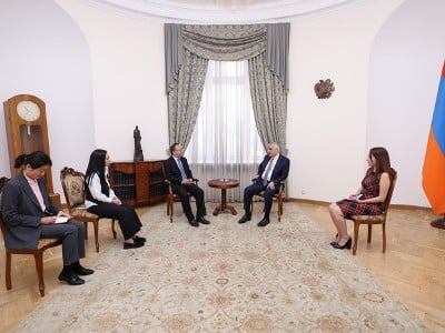 Մհեր Գրիգորյանն ու Չինաստանի դեսպանը կարևորել են տարածաշրջանային խոշոր ծրագրերում Հայաստանի ներգրավվածությունը