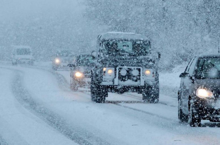 Ապարանի և Շիրակի մարզի Ամասիայի, Գյումրու, Աշոցքի, Ախուրյանի տարածաշրջաններում ձյուն է տեղում