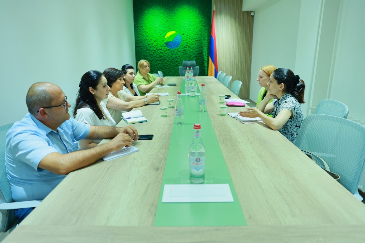 Շրջակա միջավայրի նախարարությունում քննարկվել են համագործակցության հնարավորությունները ՌՎԻ-ի հետ