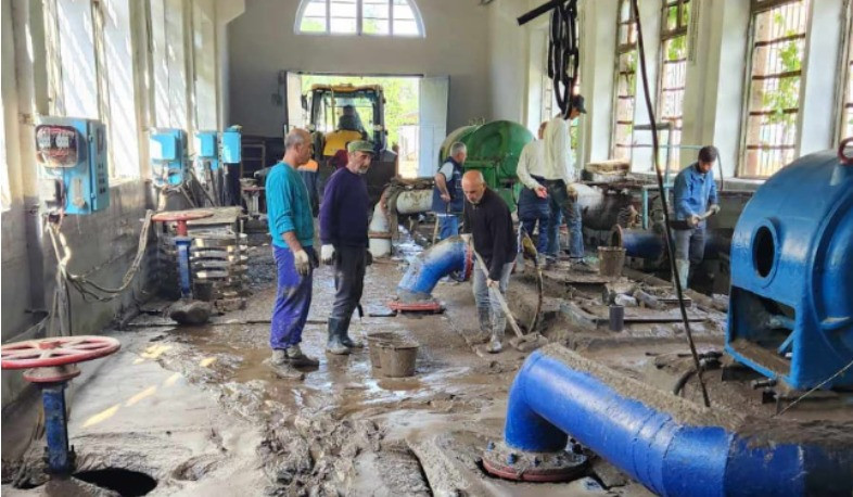 Լոռու մարզում գետերի վարարումից տուժել է նաև «Լոռի» ՋՕԸ-ն