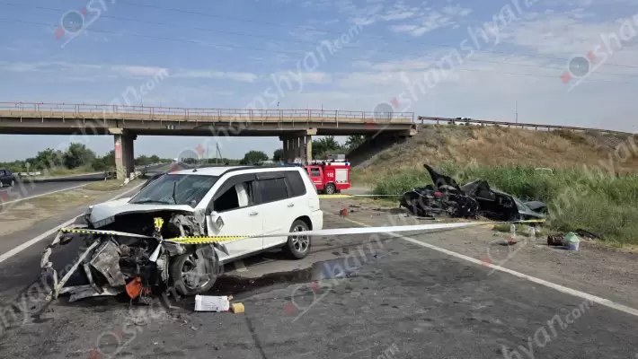 Արարատի մարզում բախվել են «Nissan X-Trail»-ը, «Kia»-ն և 2 «Opel»-ները. կա 1 զոհ, 1 վիրավոր