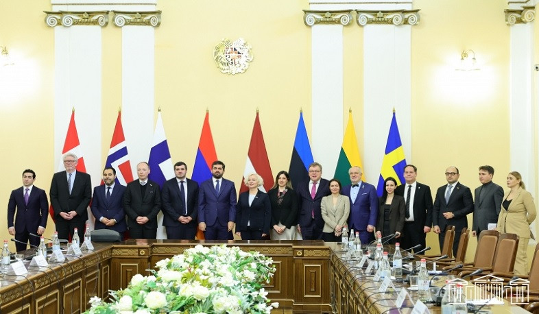 Հյուսիսային Եվրոպա-Բալթյան երկրներ համագործակցության շրջանակում ՀՀ ԱԺ եկած պատվիրակությանը ներկայացվել է խաղաղության պայմանագրի բանակցային գործընթացը