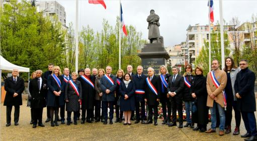 Ֆրանսիայի Կուրբըվուա քաղաքում անցկացվեց Ցեղասպանության 108-րդ տարելիցին նվիրված հիշատակի միջոցառումը