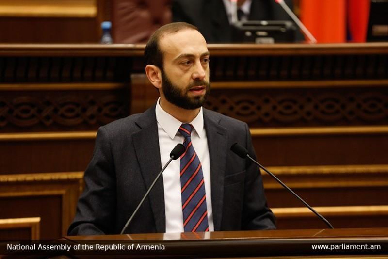 ԱԺ նախագահը շնորհավորական ուղերձ է հղել Սահմանադրության օրվա առթիվ