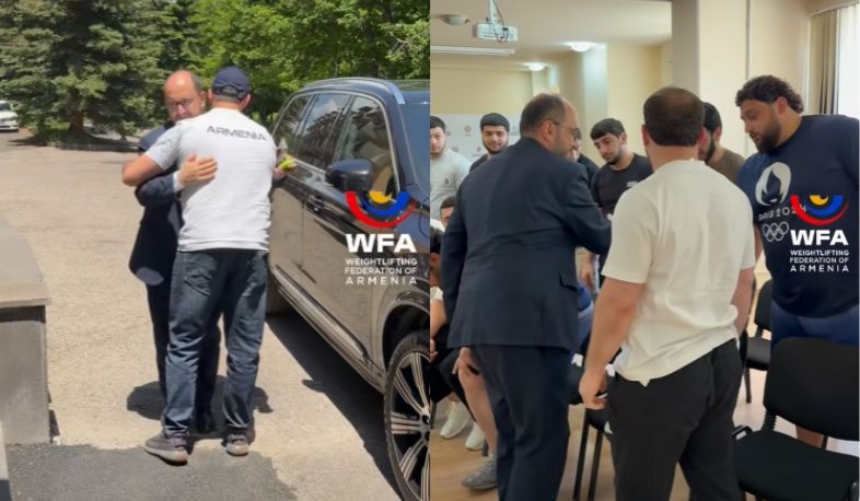 Արայիկ Հարությունյանը հանդիպել է ծանրորդներին (տեսանյութ)