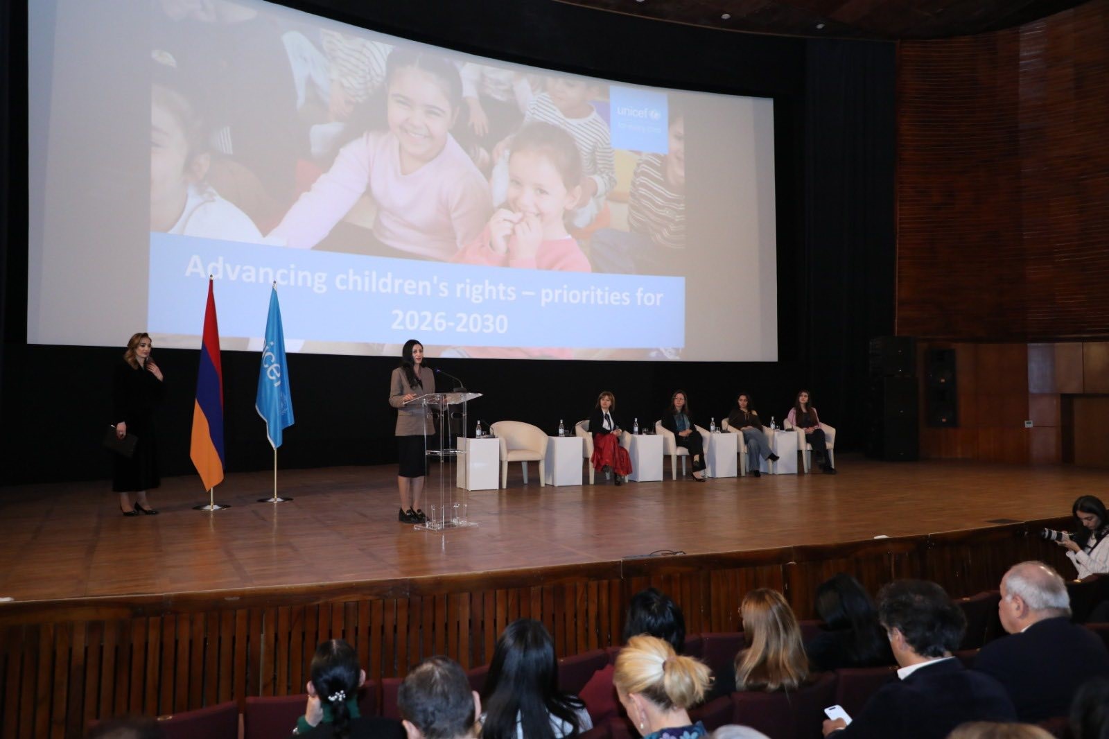 ՀՀ ՄԻՊ-ը՝ երեխաների պաշտպանության թեմայով ծրագրի պաշտոնական մեկնարկի միջոցառման բանախոս