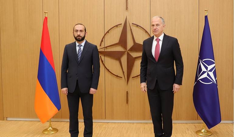 Արարատ Միրզոյանը ՆԱՏՕ-ի գլխավոր քարտուղարի առաջին տեղակալի հետ քննարկել է տարածաշրջանային անվտանգությանը վերաբերող հարցեր