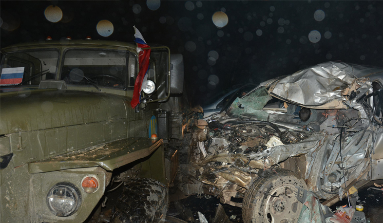 Ստեփանակերտ-Ասկերան ճանապարհին «Սուզուկի»-ն բախվել է ՌԴ խաղաղապահ զորակազմին պատկանող մեքենայի. կան զոհեր