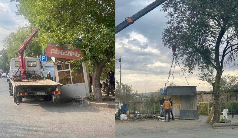 Էրեբունի վարչական շրջանում բենզալցակայաններ են ապամոնտաժվել