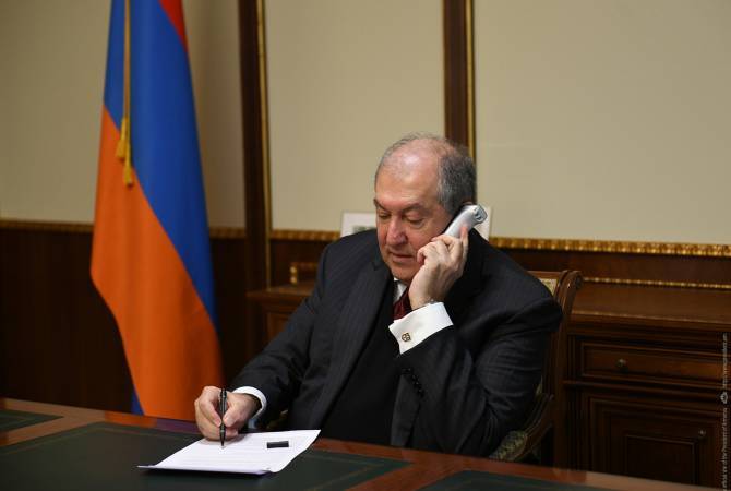 Հայաստանի և Իսրայելի նախագահները հեռախոսազրույց են ունեցել կորոնավիրուսի հաղթահարմանն ուղղված քայլերի վերաբերյալ