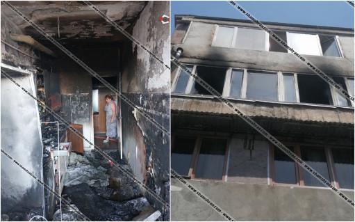 Հրդեհ՝ Նուբարաշենում բնակարաններից մեկում, կրակի տարածման դեմ պայքարել են տան շենքի բնակիչները