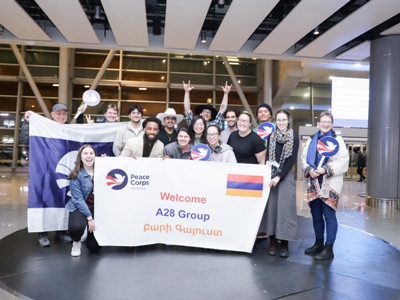 ԱՄՆ Խաղաղության կորպուսի կամավորները վերադառնում են Հայաստան