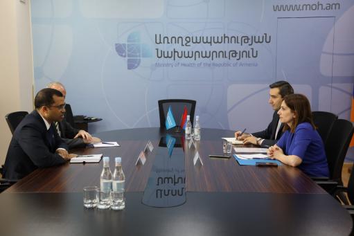 Առողջապահության համաշխարհային կազմակերպությունը Հայաստանում նոր ներկայացուցիչ ունի