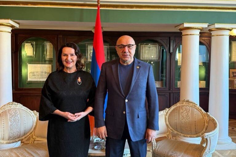 Դեսպան Արսենյանն ընդունել է ՌԴ-ում Սլովենիայի դեսպանին