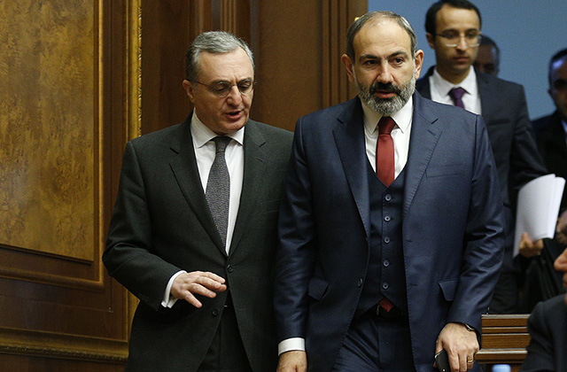 Глава МИД Армении будет уволен: Пашинян