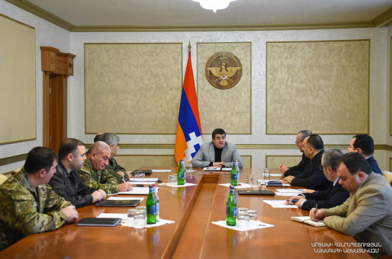 Президент республики Арцах созвал заседание Совета безопасности