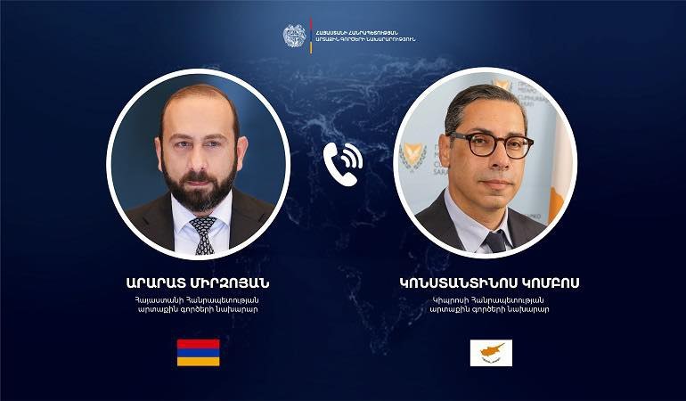 Միրզոյանը Կիպրոսի իր գործընկերոջն է ներկայացրել Վաշինգտոնում ՀՀ-ի և Ադրբեջանի միջև ձեռք բերված պայմանավորվածությունները