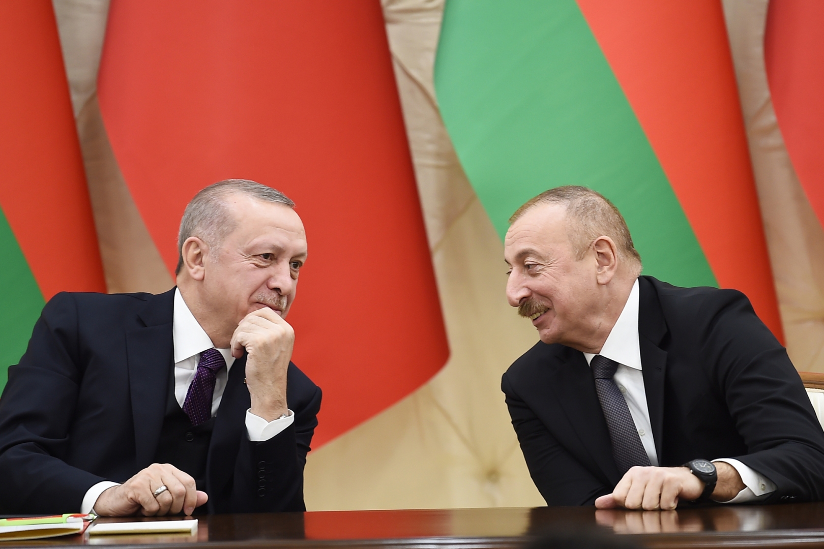 Ալիևն ու Էրդողանը քննարկել են Հայաստանի և Ադրբեջանի միջև խաղաղության պայմանագրի շուրջ բանակցային գործընթացի վերաբերյալ