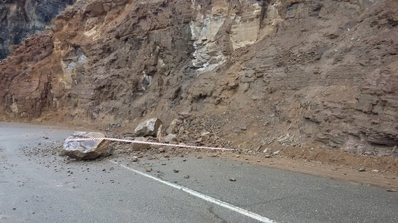 Վանաձոր-Բագրատաշեն ավտոճանապարհի 82-րդ կմ-ն մեկ ժամ փակ կլինի արհեստական քարաթափման պատճառով