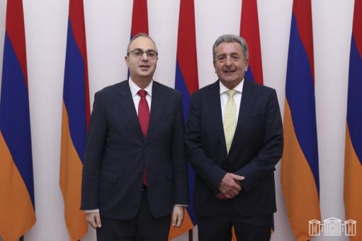 Քննարկվել են հայ-գերմանական հարաբերությունների խթանմանն առնչվող հարցեր