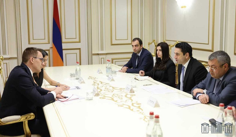 Ալեն Սիմոնյանը հանդիպել է Շվեյցարիայի դեսպանին. շեշտվել է ՀՀ տարածքից ադրբեջանական ԶՈւ-ի դուրսբերման հարցը
