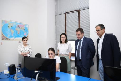Տեխնոհամայնքը կարող է փոփոխություններ բերել գյումրեցիների կյանքում․ Չոբանյանը Գյումրիում է