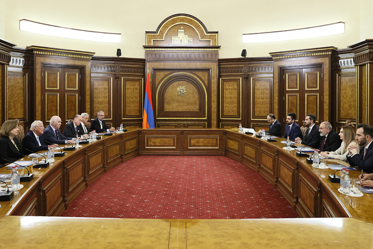 Վարչապետն ընդունել է ԱՄՆ կոնգրեսական պատվիրակությանը