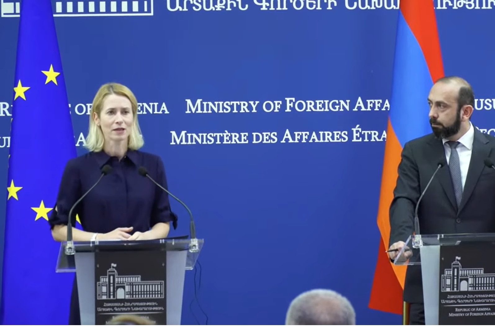 Այստեղ եմ հստակ ուղերձով, ԵՄ-ն և ՀՀ-ն երբեք այսքան մերձ չեն եղել, որքան հիմա. Կայա Կալաս