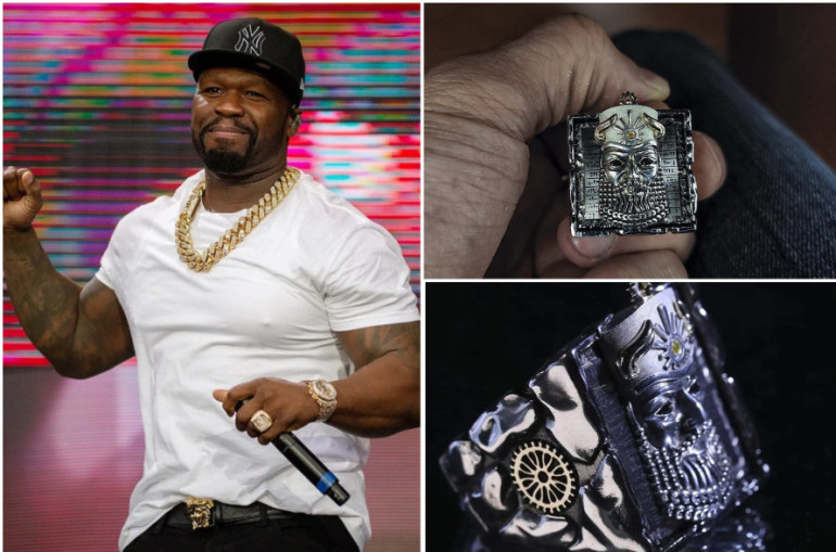 50 Cent-ը Հայաստանում մատանի է նվեր ստացել հնագույն աստվածներից մեկի՝ Խալդի պատկերով