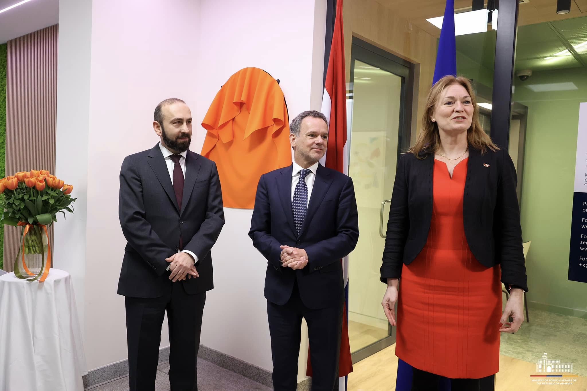 Տեղի է ունեցել ՀՀ-ում Նիդերլանդների դեսպանության պաշտոնական բացման արարողությունը