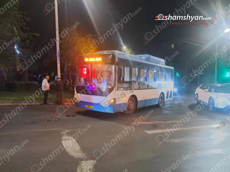«Zhongtong» ավտոբուսը վրաերթի է ենթարկել 23-ամյա աղջկա. նա տեղափոխվել է հիվանդանոց