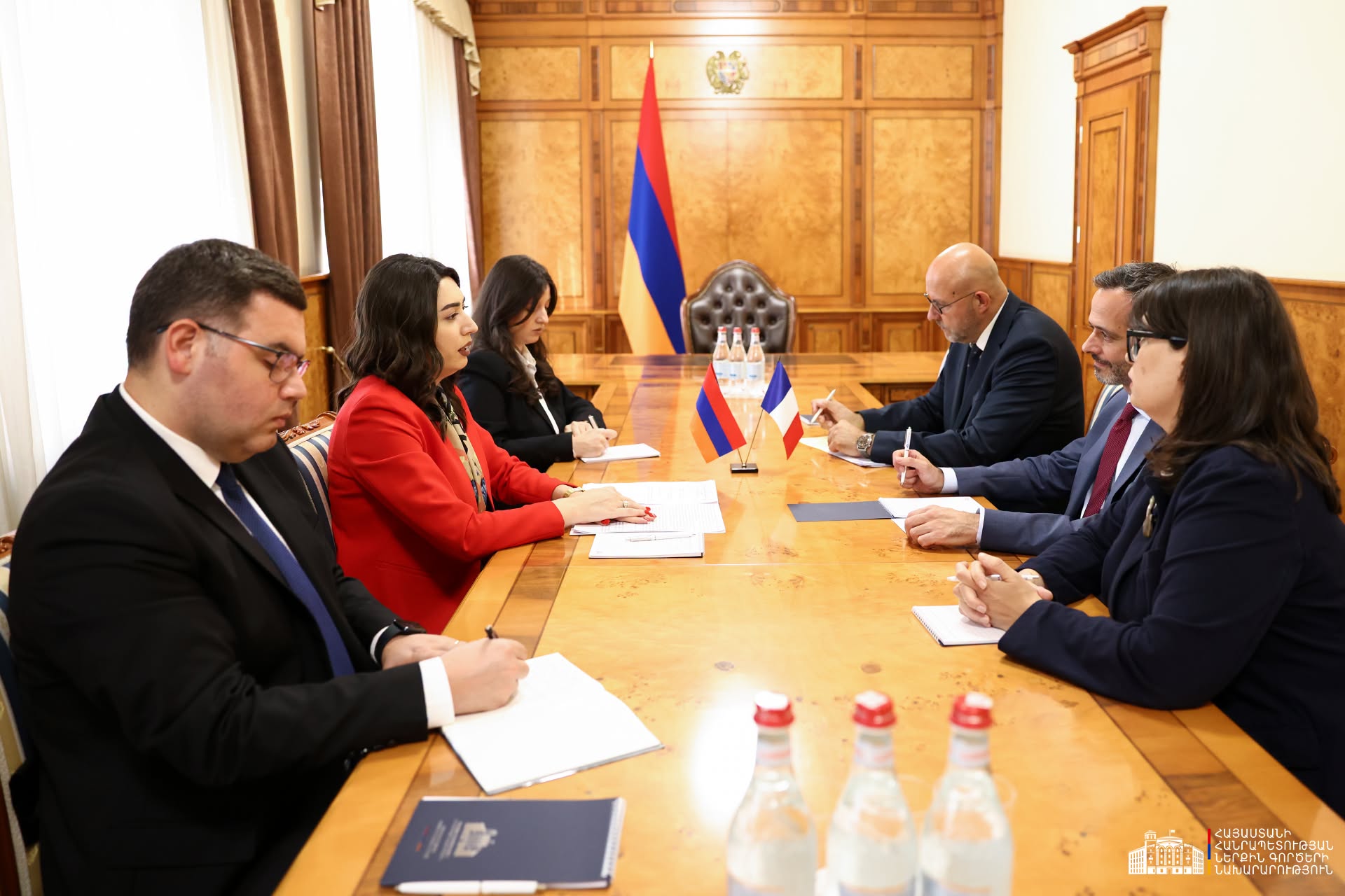 Համագործակցությունը կշարունակի զարգանալ՝ ընդգրկելով նոր ուղղություններ․ ՆԳ նախարարն ընդունել է Հայաստանում Ֆրանսիայի նորանշանակ դեսպանին