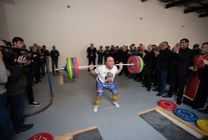 Հրշեջ-փրկարար Զորիկ Պողոսյանը նոր ռեկորդ է սահմանել՝ շրջանցելով թուրք մարզիկի ցուցանիշը