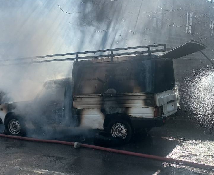 Վերին Պտղնիում ավտոմեքենա է այրվել. կա տուժած